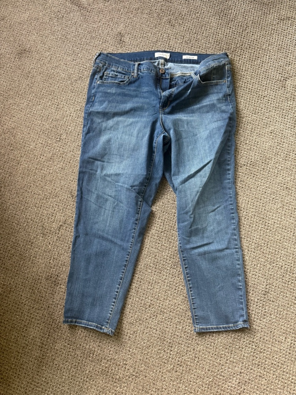 Jessica Simpson Mika Best Friend Blue Skinny Jeans